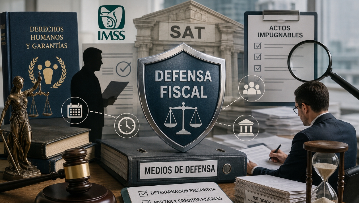 MEDIOS DE DEFENSA ANTE EL SAT Y EL IMSS